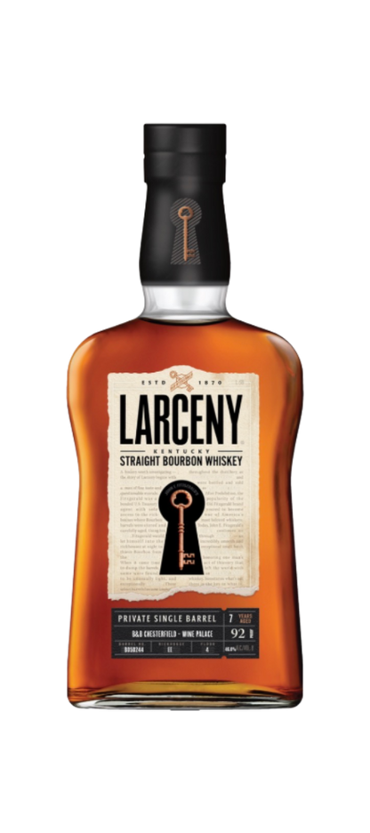 Larceny Private Single Barrel Straight Bourbon 7 Year Old