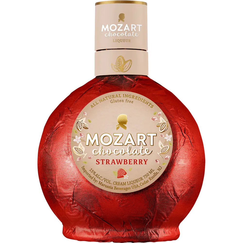 Mozart Strawbrry White Chocolate Light Cream