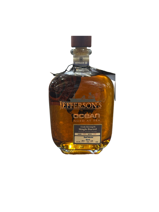 Jefferson Ocean Single Barrel Cask Strength 118 Proof