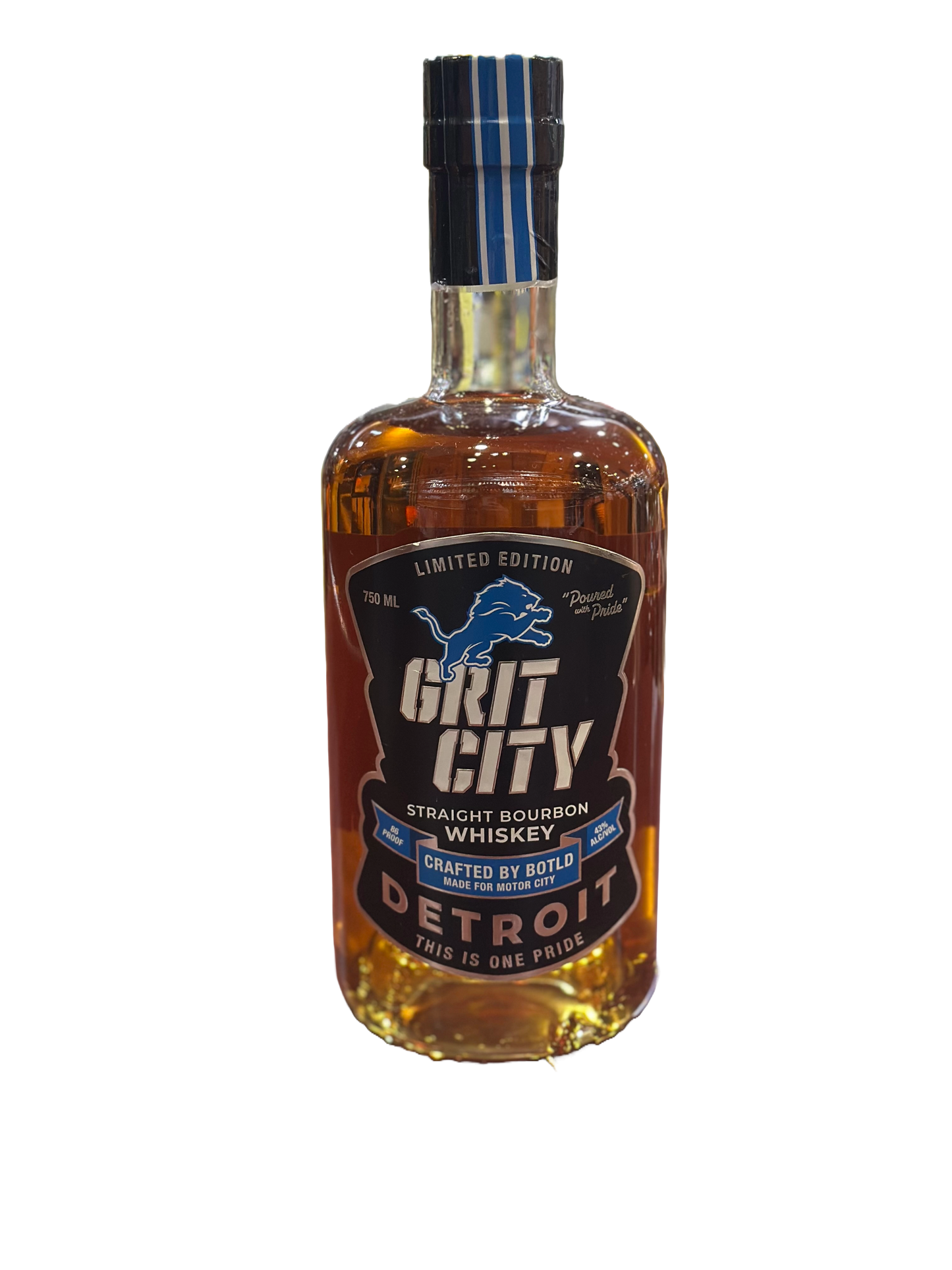 Grit City Detroit Lions Limited Edition Bourbon