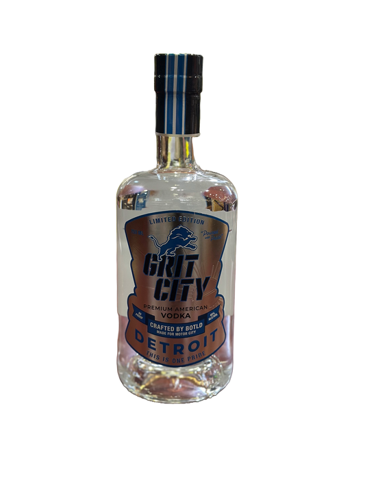 Grit City Detroit Lions Limited Edition Vodka