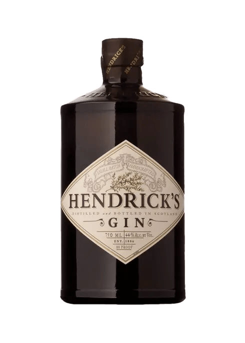 Hendricks Gin with no background