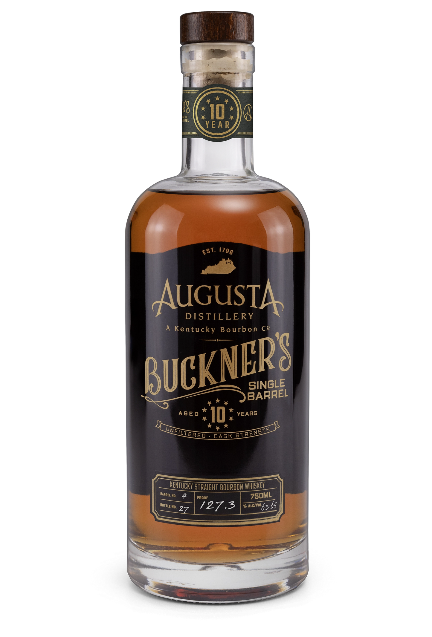 Augusta Buckner’s Single Barrel 10 YR Bourbon
