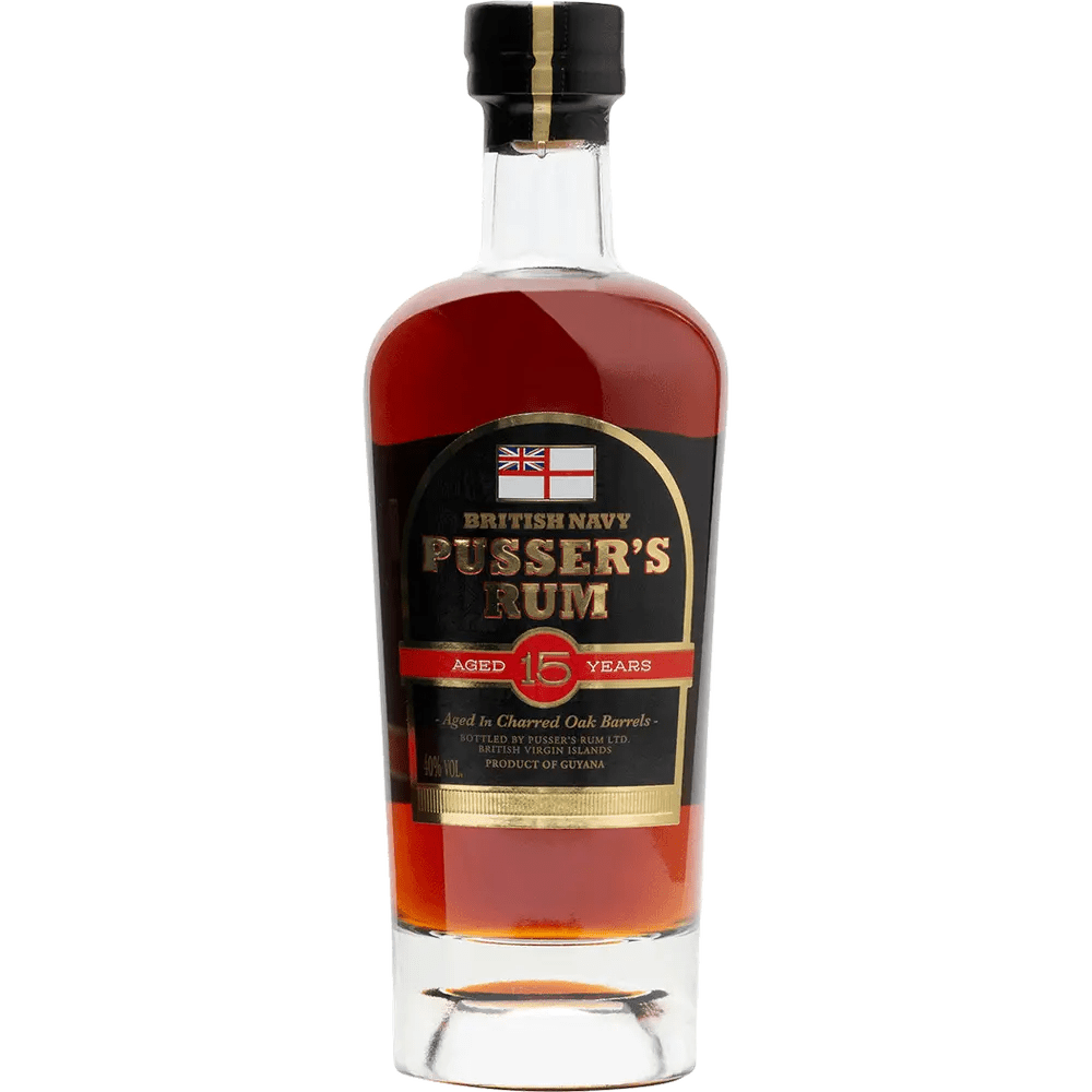 Pussers British Navy Rum Aged 15 Years – Wine Palace