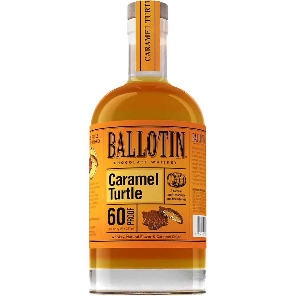 Ballotin Caramel Turtle Kentucky Whiskey - Wine Palace