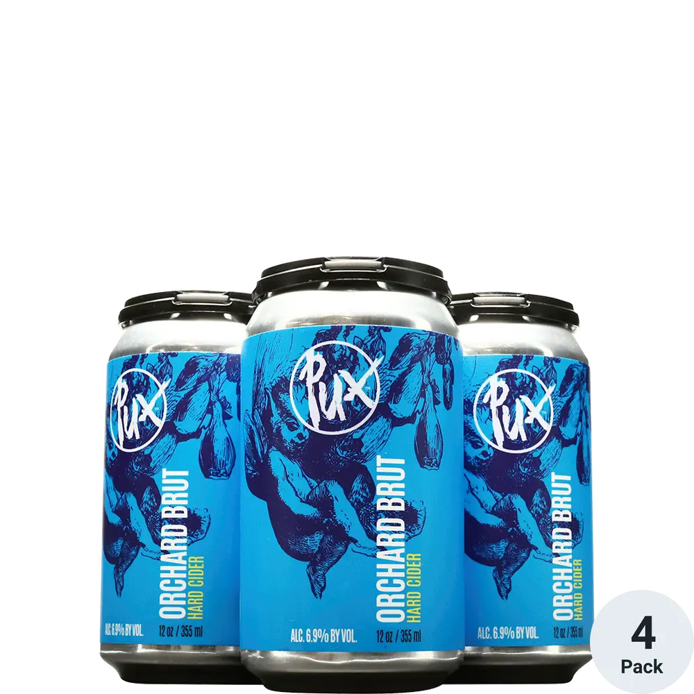 Pux Orchard Brut Hard Cider 4-pack