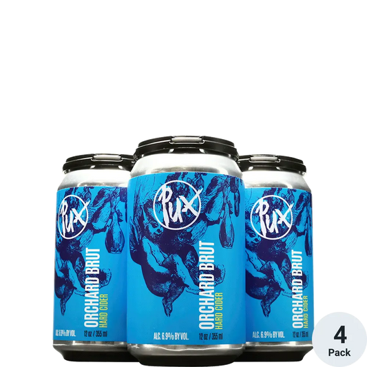 Pux Orchard Brut Hard Cider 4-pack