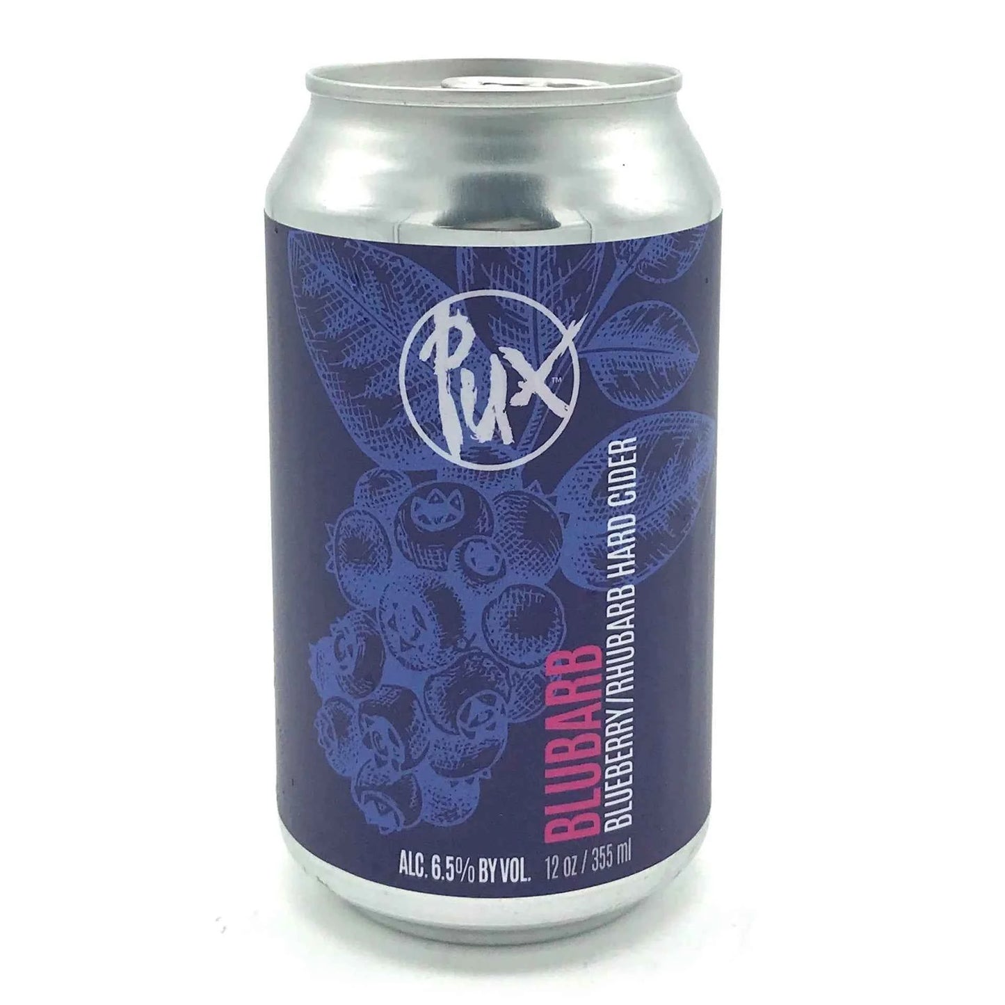 Pux Blubarb Blueberry Rhubarb Hard Cider 4-pack