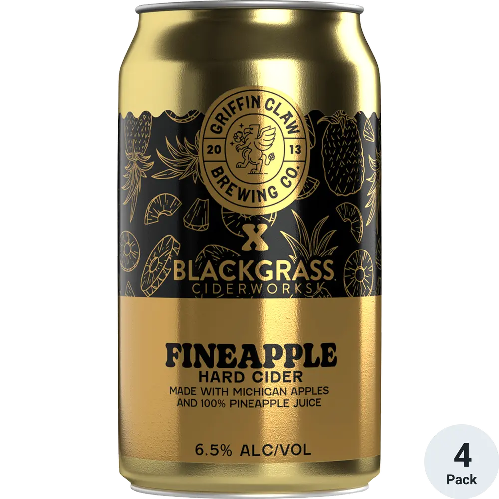 Griffin Claw X Blackgrass Pineapple Hard Cider