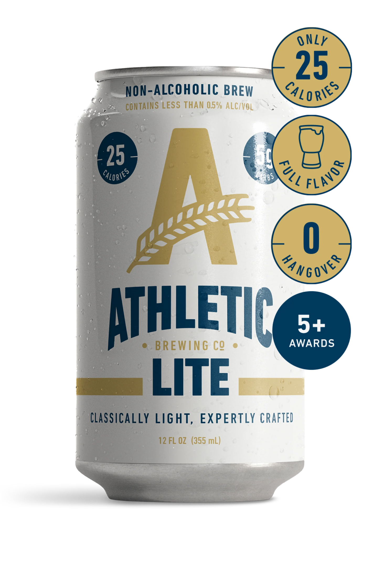 Athletic Brewing Co Lite Brew Non-alcoholic 6-pack