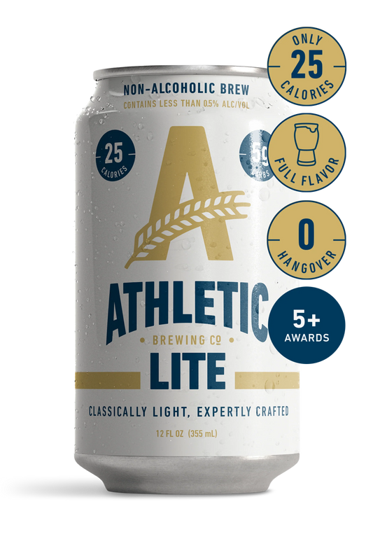 Athletic Brewing Co Lite Brew Non-alcoholic 6-pack