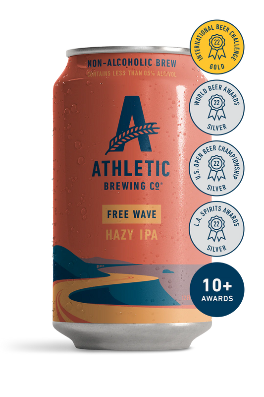 Athletic Brewing Co Free Wave Hazy IPA Non-alcoholic 6-pack