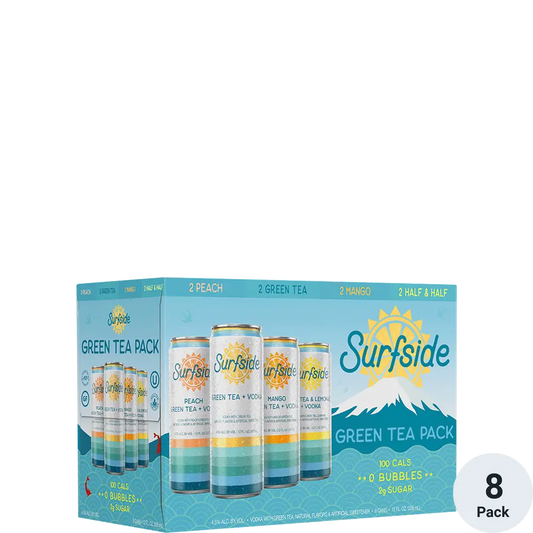 Surfside Green Tea Pack Vodka Cocktails
