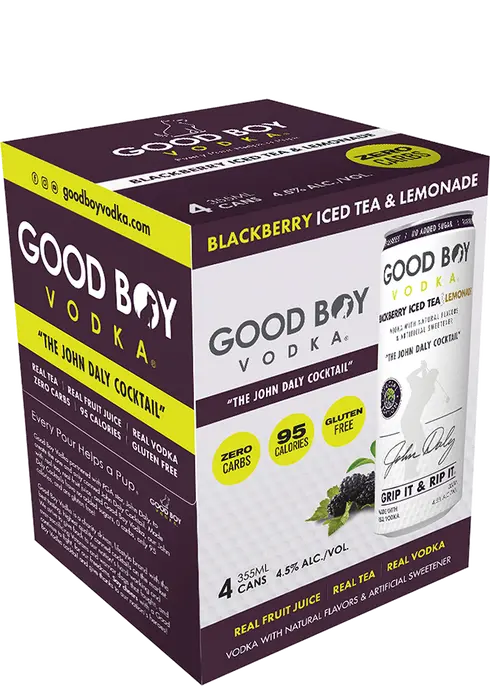 Good Boy Blackberry Iced Tea And Lemonade