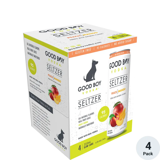 Good Boy Peach Iced Tea And Lemonade