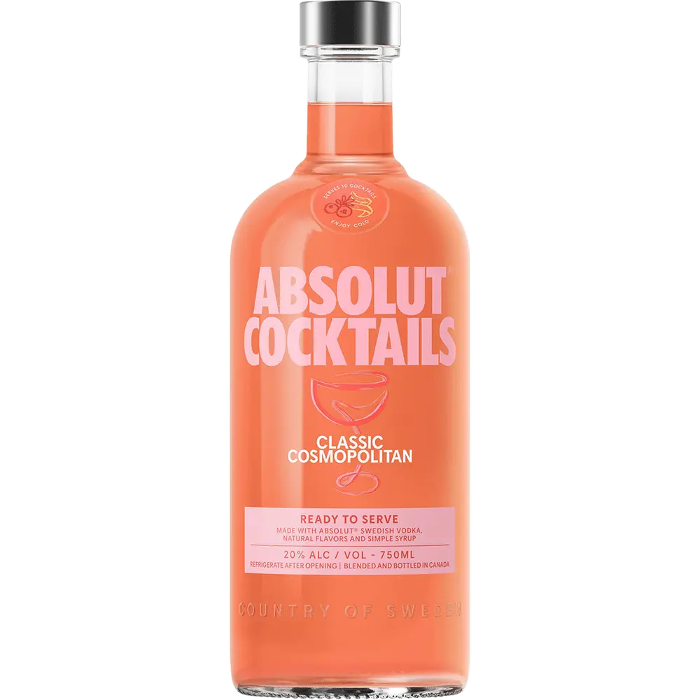Absolut Cocktails Classic Cosmopolitan