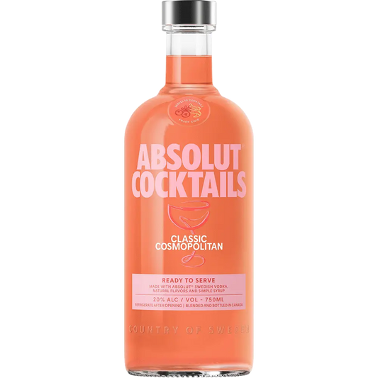 Absolut Cocktails Classic Cosmopolitan