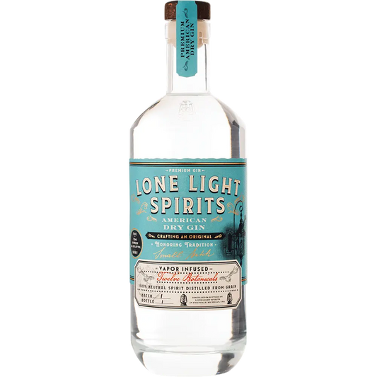 Lone Light Spirits Twelve Botanicals American Dry Gin