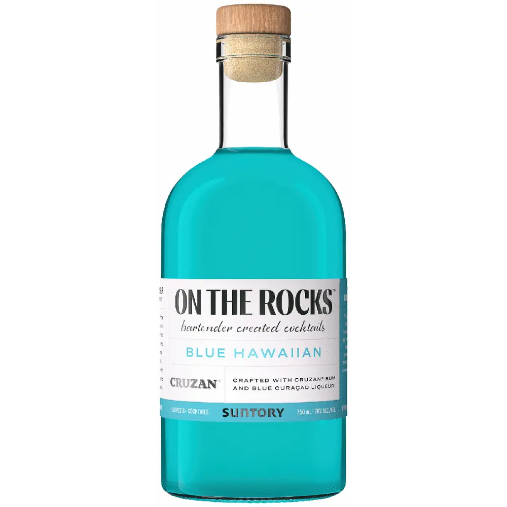 On The Rocks Blue Hawaiian