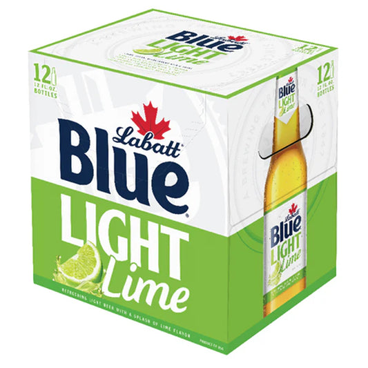 Labatt Blue Light Lime 12 Pack CANS