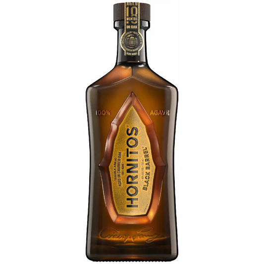 Hor nitos tequila bottle on a white background