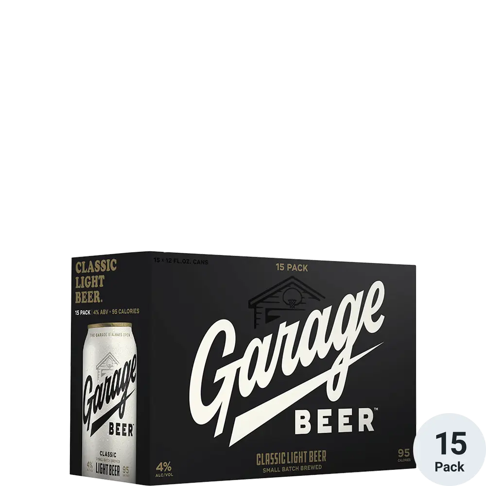 Garage Classic Lager Beer 15 pack