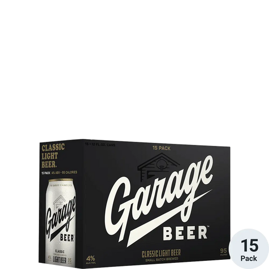 Garage Classic Lager Beer 15 pack