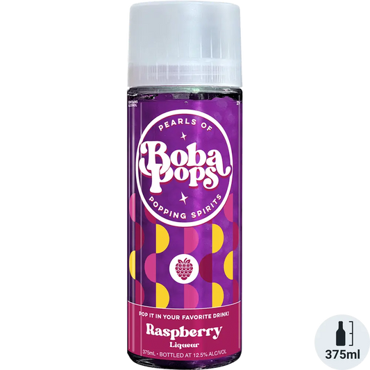 Raspberry Boba Pops Popping Spirits