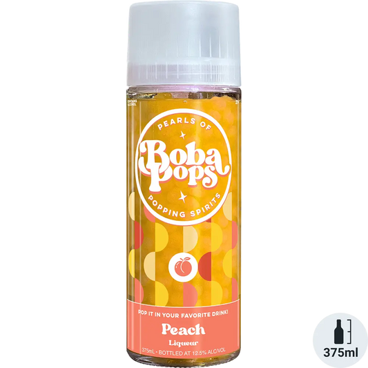 Boba Pops Cocktail Caviar Peach