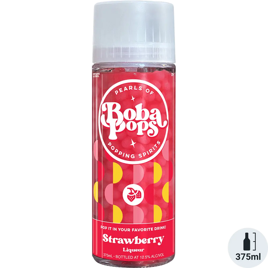 Boba Pops Cocktail Caviar Strawberry