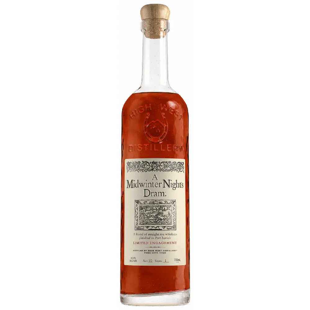 Midwinters Nights Dram by High West Blended Rye Whiskey