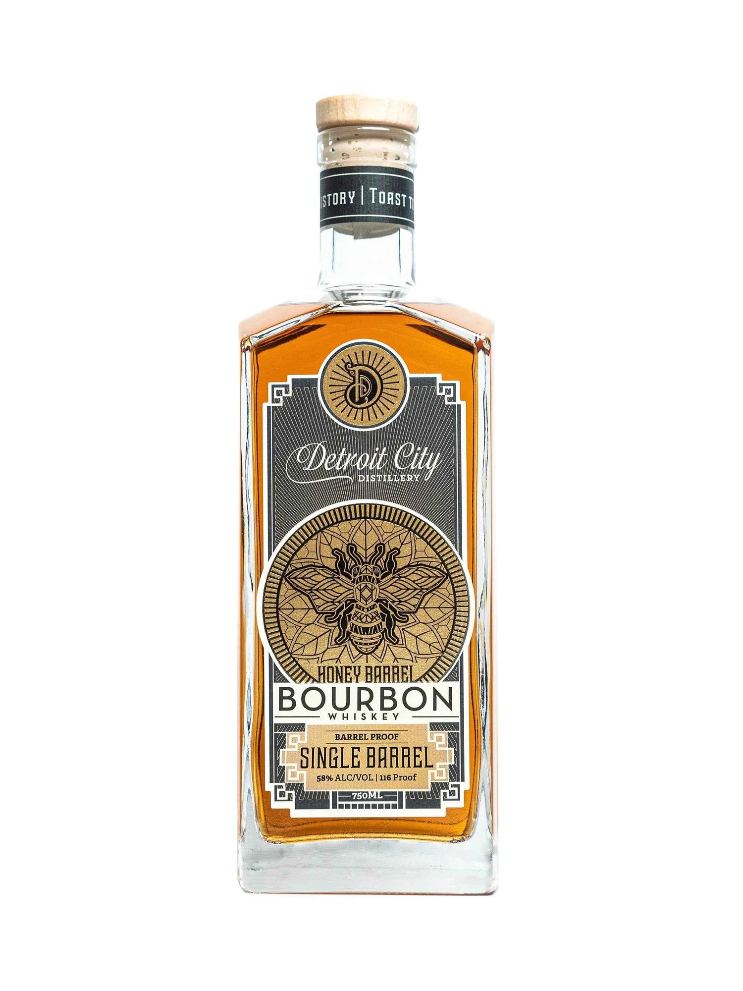 Detroit City Distillery Honey Barrel Proof Barrel Select