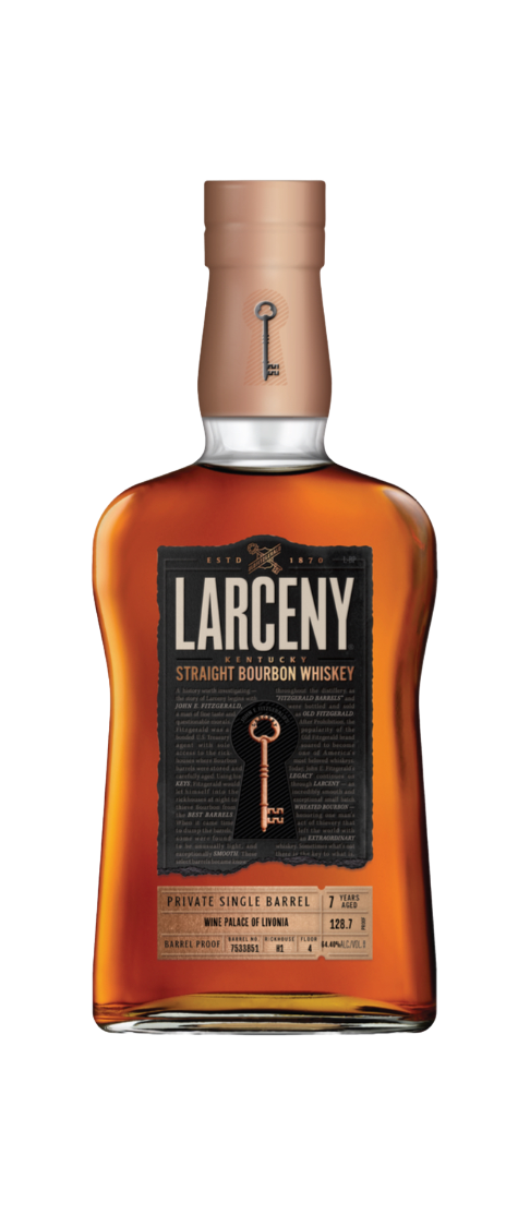 Larceny Barrel Proof Private Single Barrel Aged 7 Years 128.7 Proof Bourbon