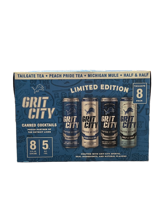 Grit City Detroit Lions Edition Canned Cocktails