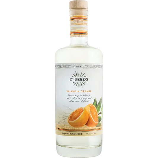 21 Seeds Tequila Blanco Valencia Orange - Wine Palace