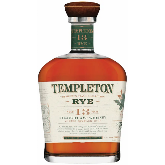 Templeton 13 Yr Rye Whiskey
