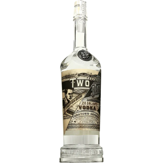 Two James 28 Island Vodka - Wine Palace
