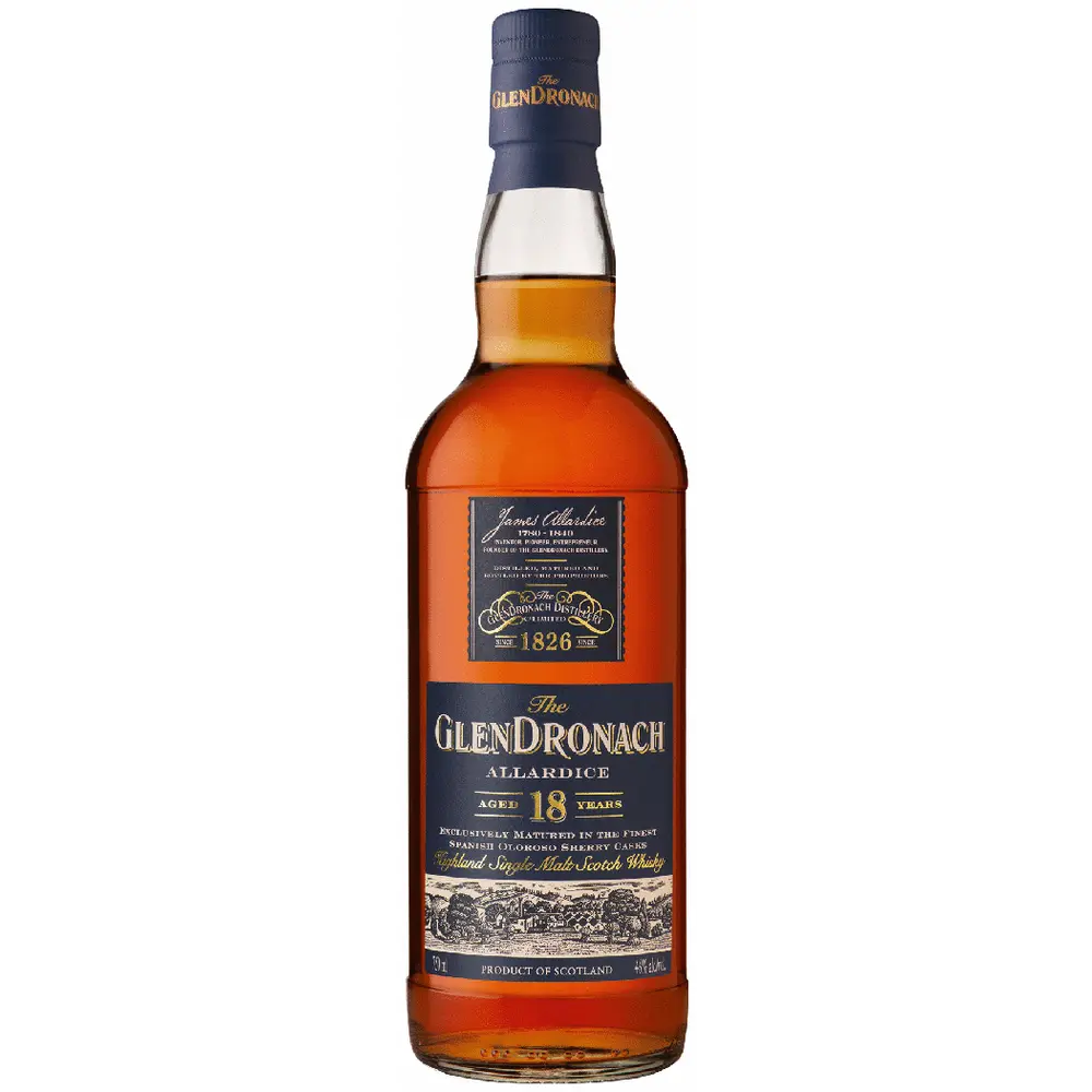 Glendronach 18 Year Single Malt Scotch Whisky