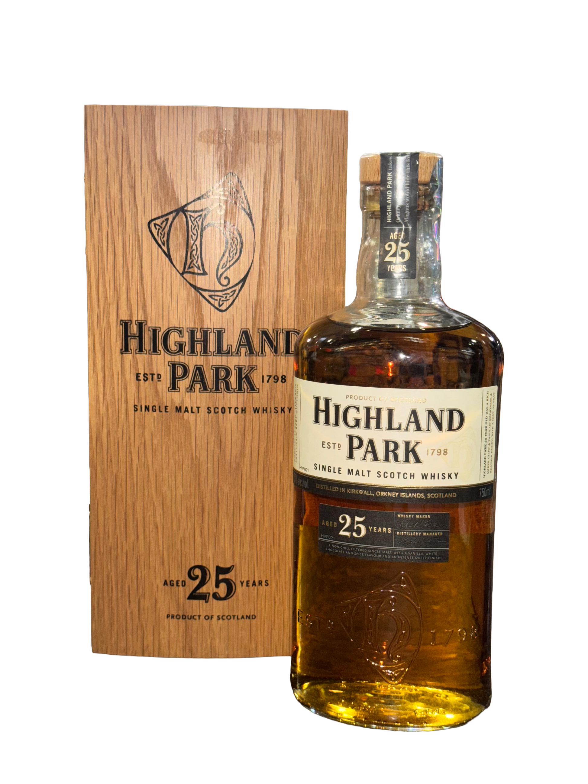 Highland Park 25 Year Single Malt Scotch
