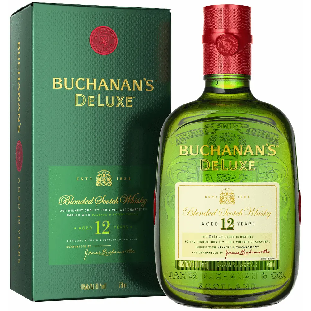 Buchanans 12 yr in a white background