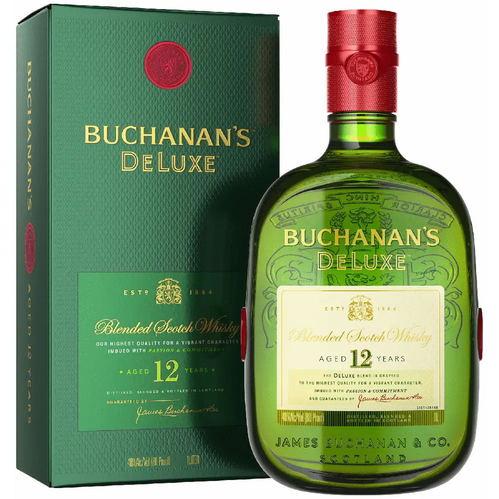 Buchanans 12 yr in a white background