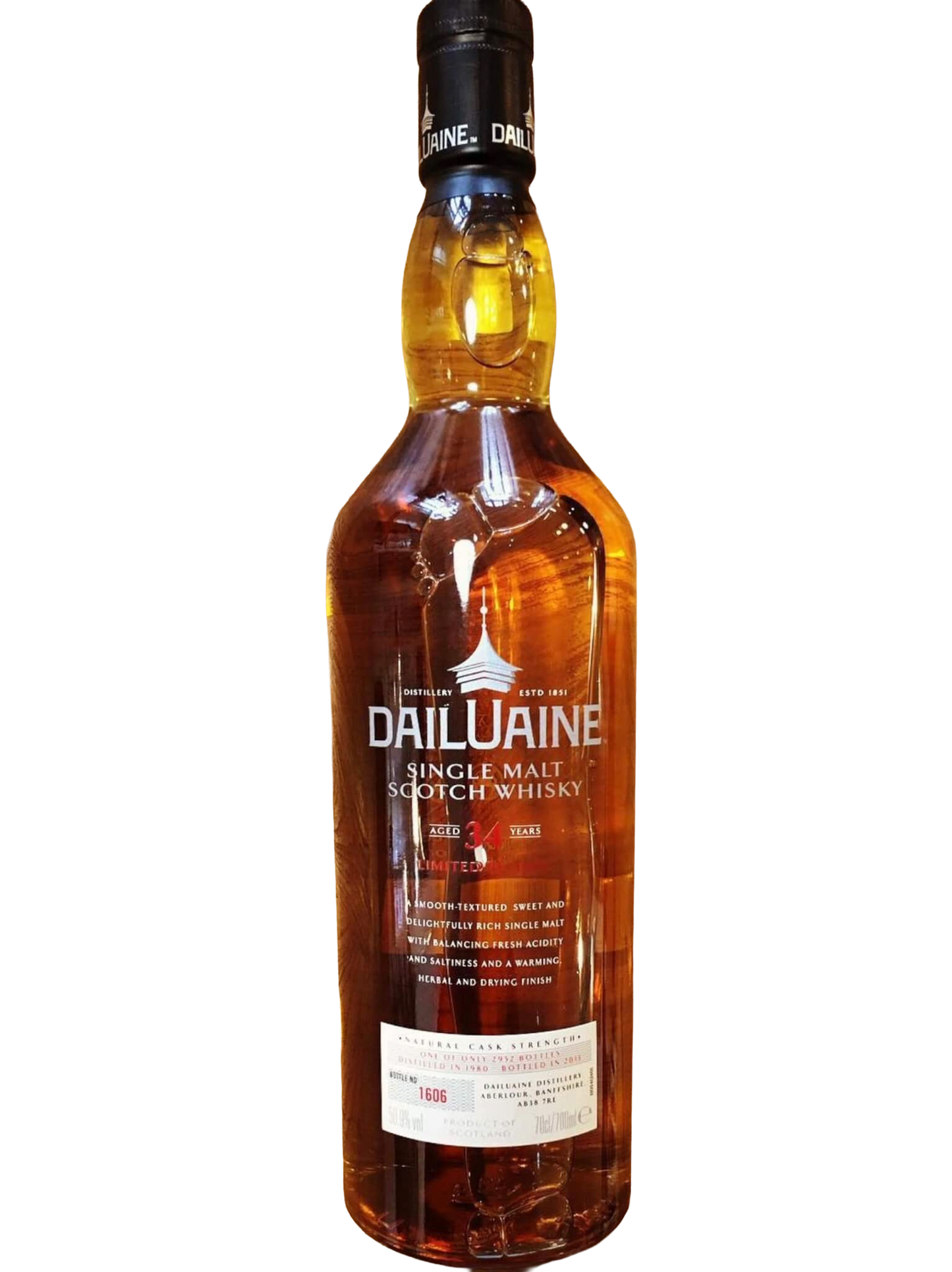 Dailuaine 34 yr with no background