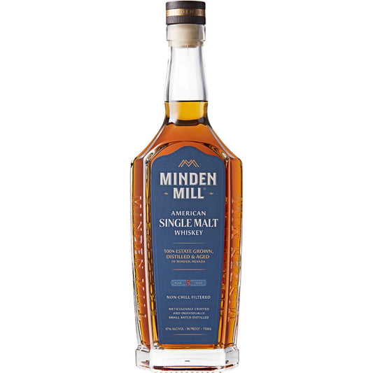 Minden Mill American Single Malt Whiskey Aged 5 Years