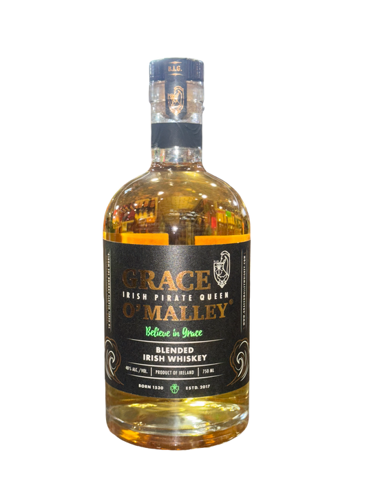Grace O'Malley Irish Whiskey with no background