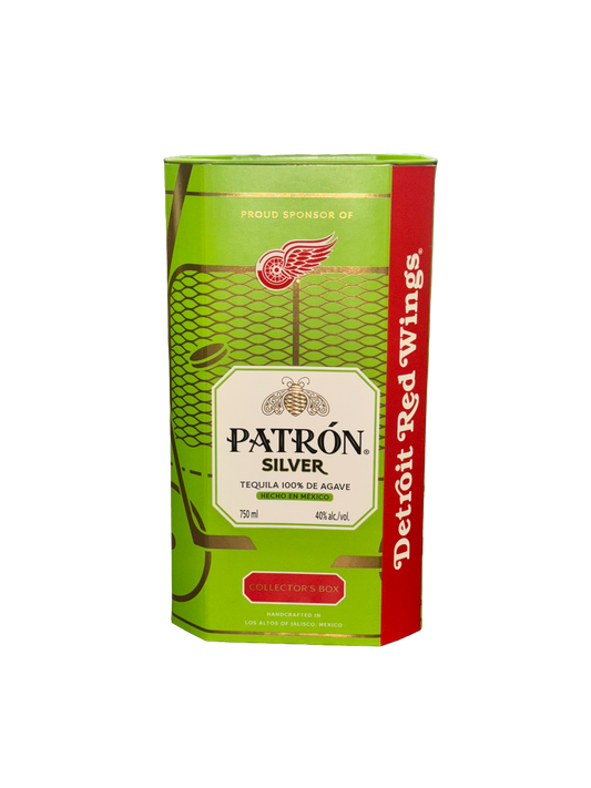 Patron Silver Tequila Detroit Red Wings Edition