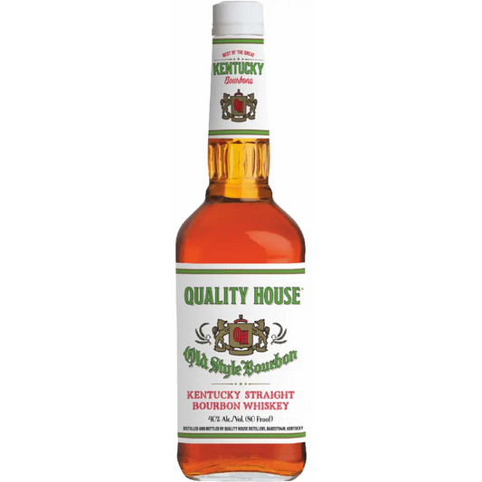 Quality House Bourbon White Label 80 Proof