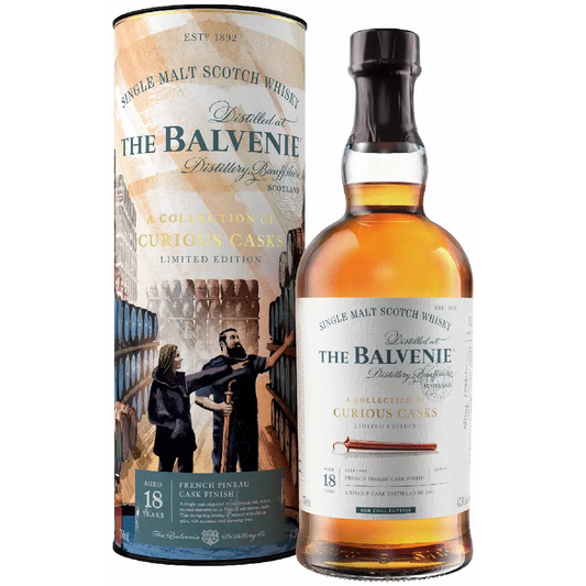 Balvenie 18 Yr French Pineau Cask Single Malt Scotch Whisky