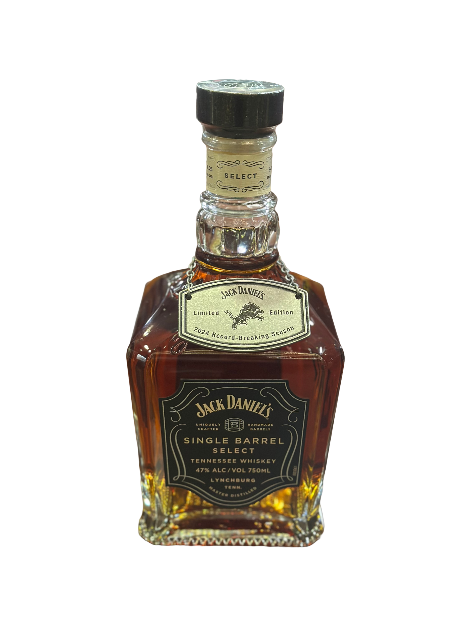 Jack Daniels Single Barrel Select Detroit Lions Edition – Wine Palace