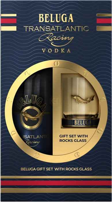 Beluga Transatlantic Montenegro Vodka With Rocks Glass