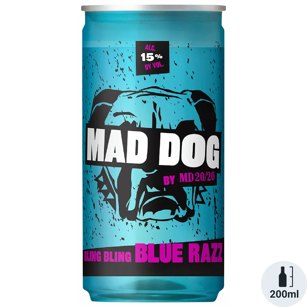 Mad Dog Bling Bling Blue Razz
